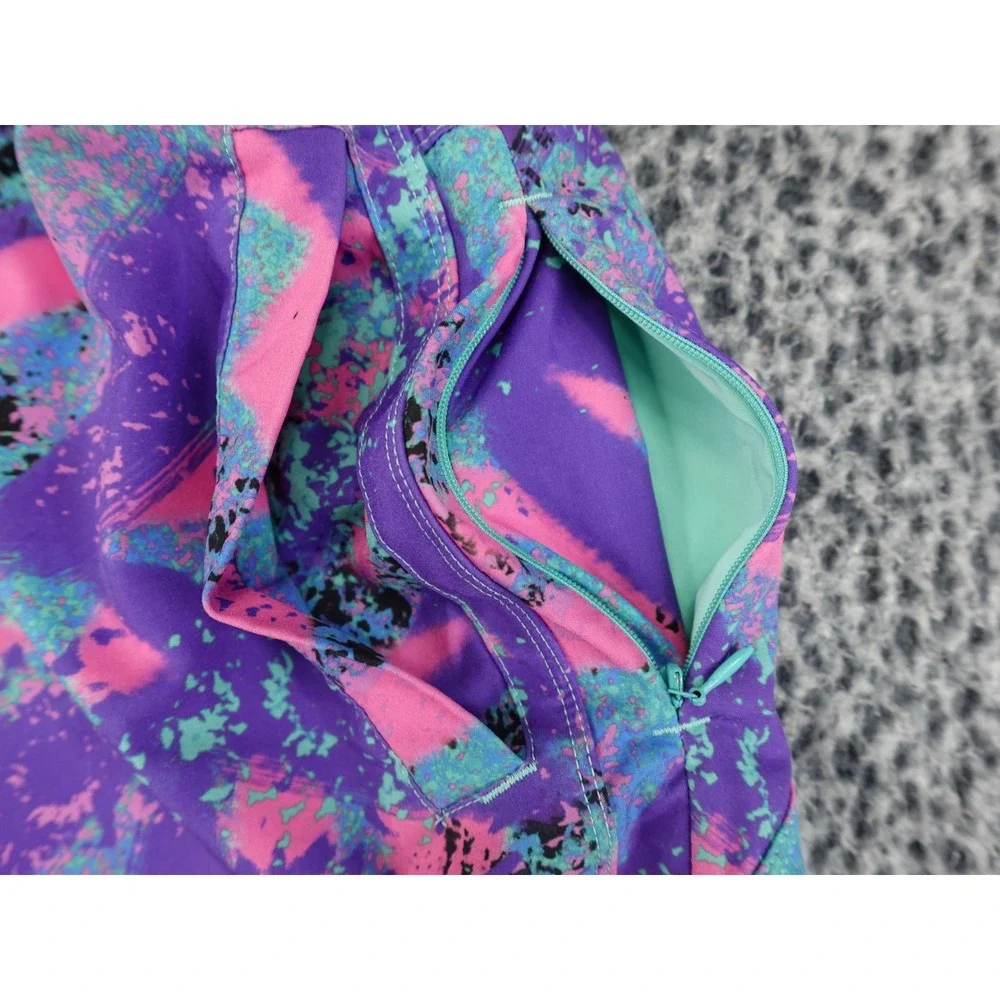 Birddogs Shorts Mens XL Purple Pink Boomstick‎ Classic 90s Abstract Liner
